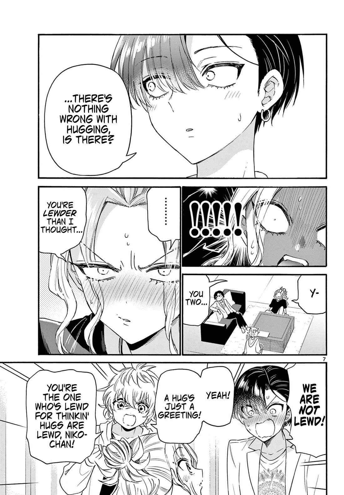 Mikadono Sanshimai wa Angai, Choroi Chapter 128 page 7 - Chapter 128: Rules of love.