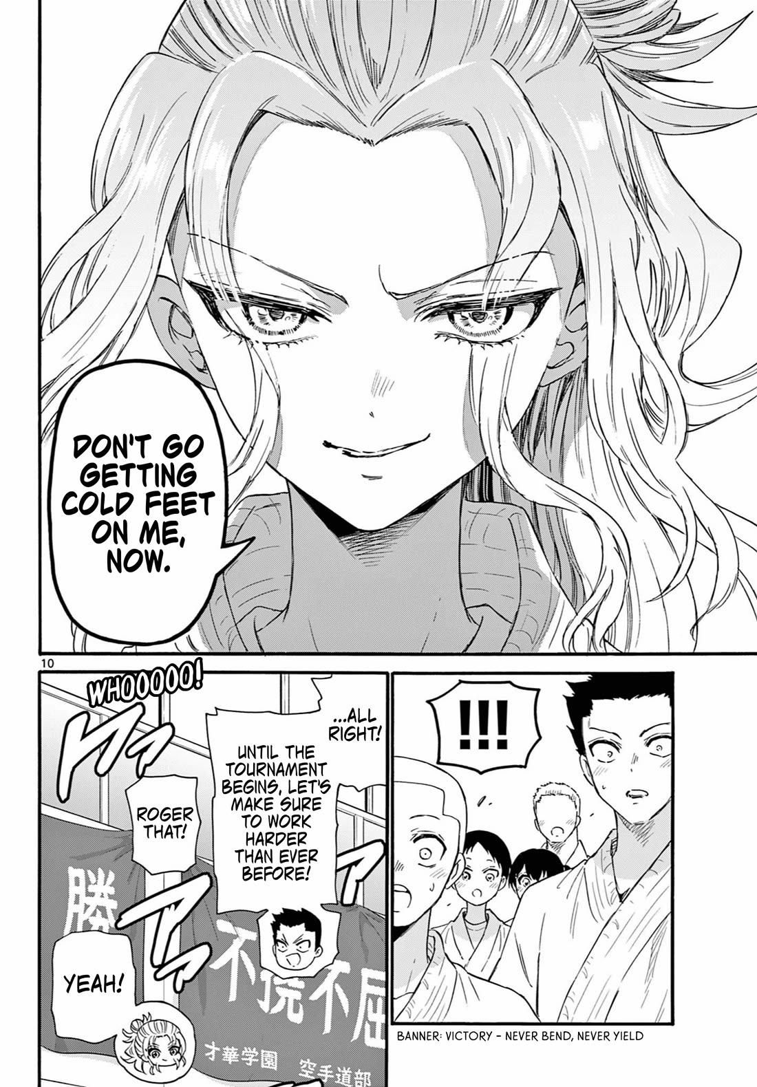 Mikadono Sanshimai wa Angai, Choroi Chapter 129 page 10 - Chapter 129: Niko's boyfriend.