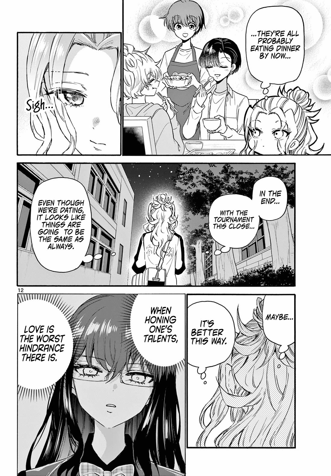 Mikadono Sanshimai wa Angai, Choroi Chapter 129 page 12 - Chapter 129: Niko's boyfriend.