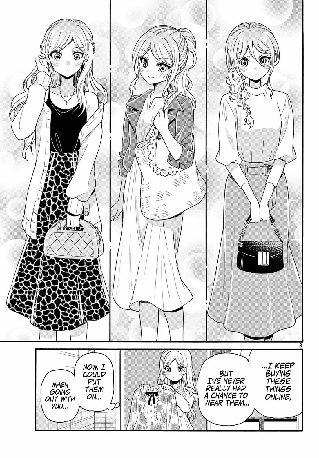Mikadono Sanshimai wa Angai, Choroi Chapter 129 page 3 - Chapter 129: Niko's boyfriend.