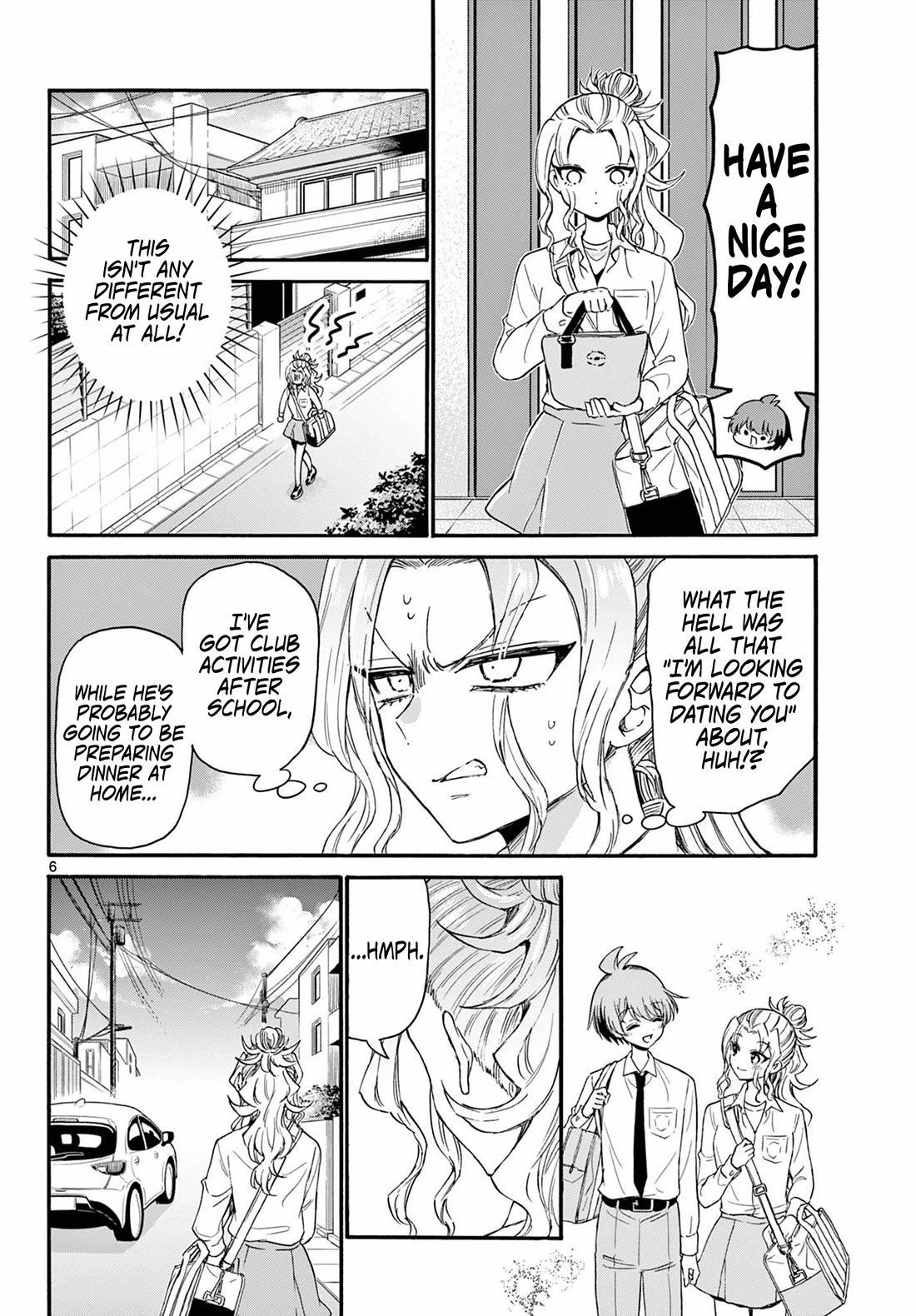 Mikadono Sanshimai wa Angai, Choroi Chapter 129 page 6 - Chapter 129: Niko's boyfriend.