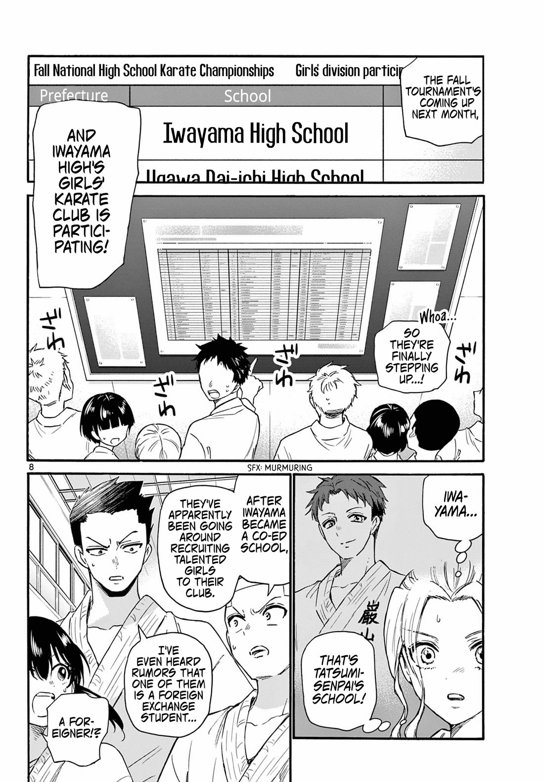Mikadono Sanshimai wa Angai, Choroi Chapter 129 page 8 - Chapter 129: Niko's boyfriend.