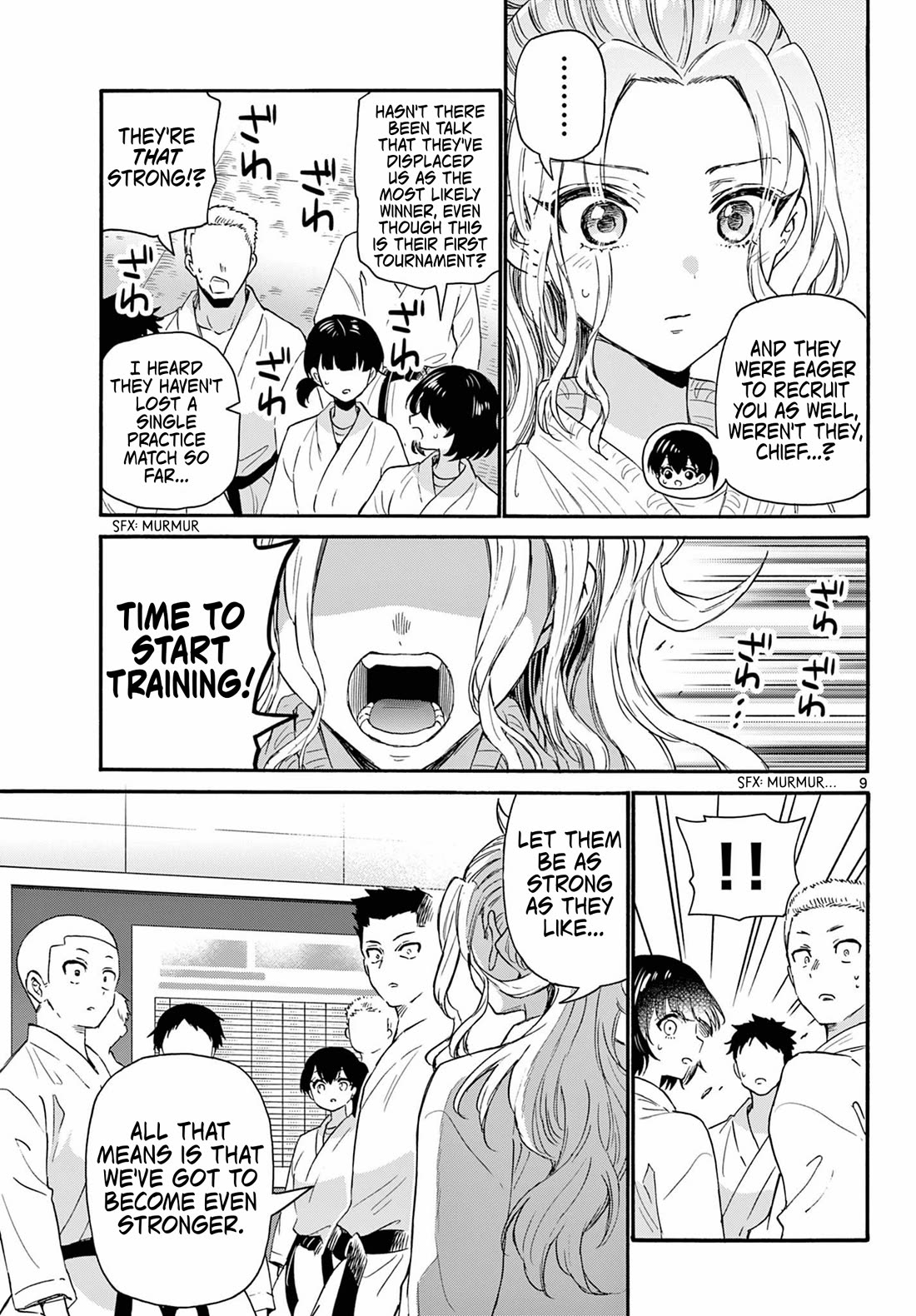 Mikadono Sanshimai wa Angai, Choroi Chapter 129 page 9 - Chapter 129: Niko's boyfriend.