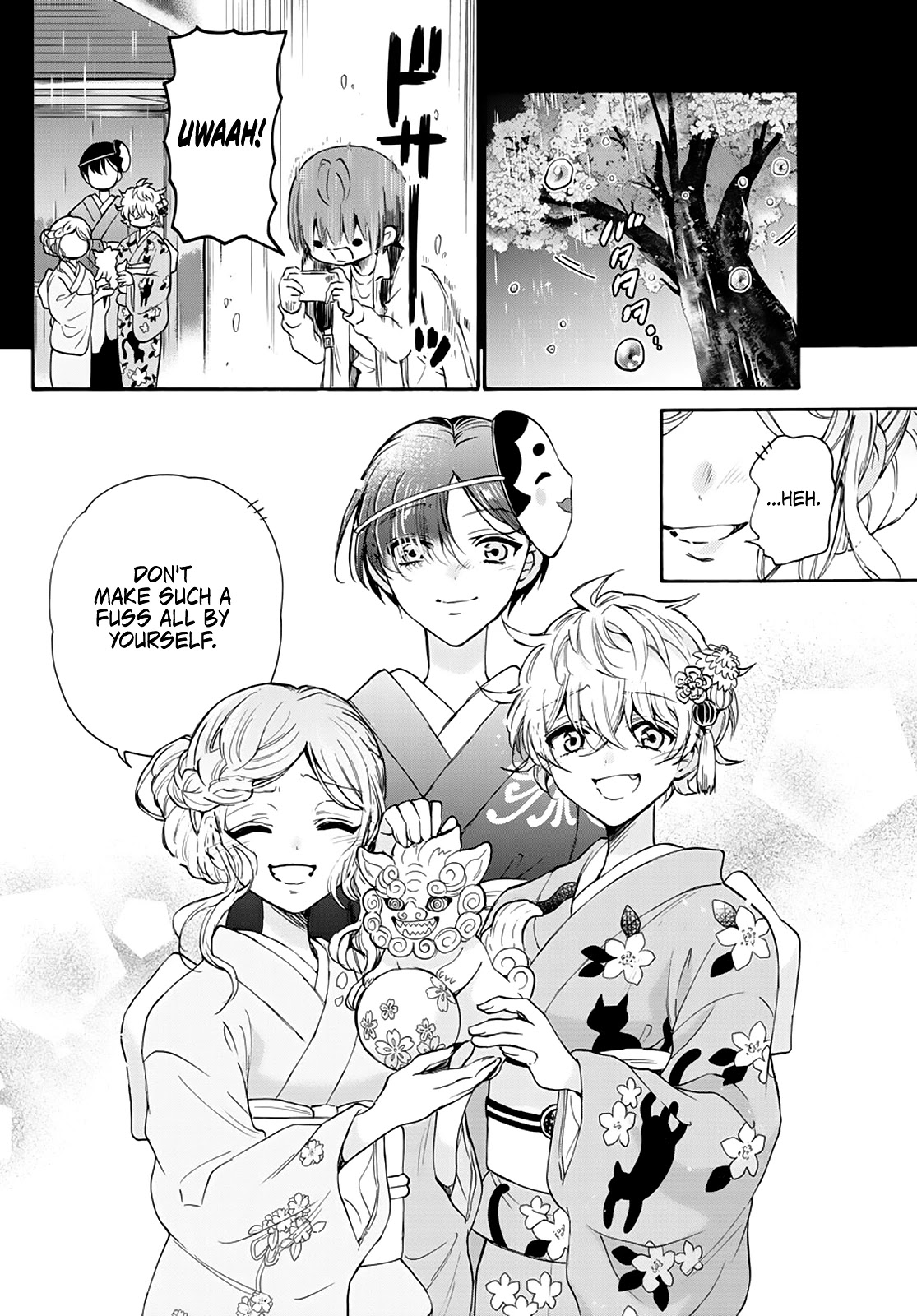Mikadono Sanshimai wa Angai, Choroi Chapter 13 page 6 - Chapter 13: Three people, their memories