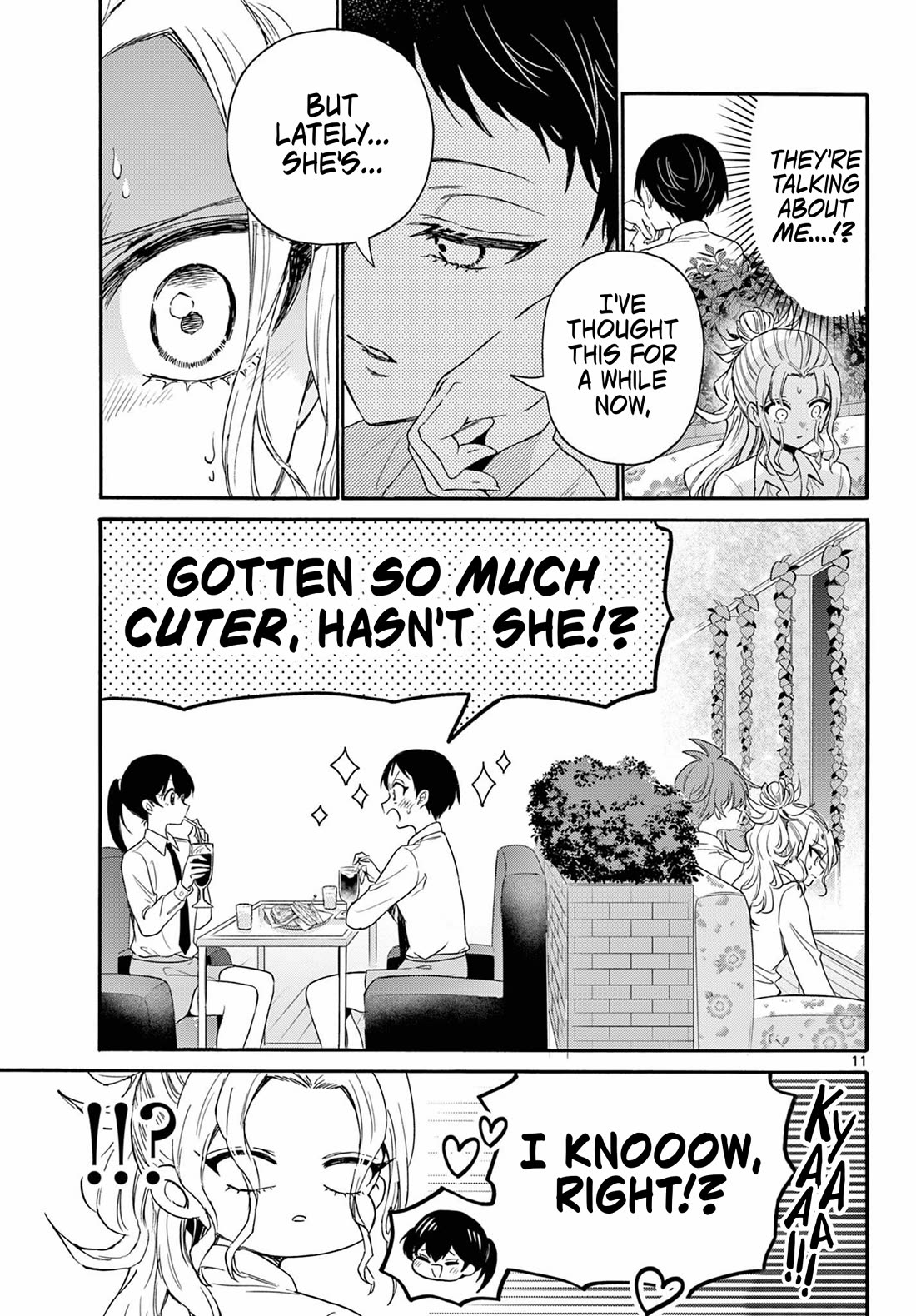 Mikadono Sanshimai wa Angai, Choroi Chapter 130 page 11 - Chapter 130: Just going home.