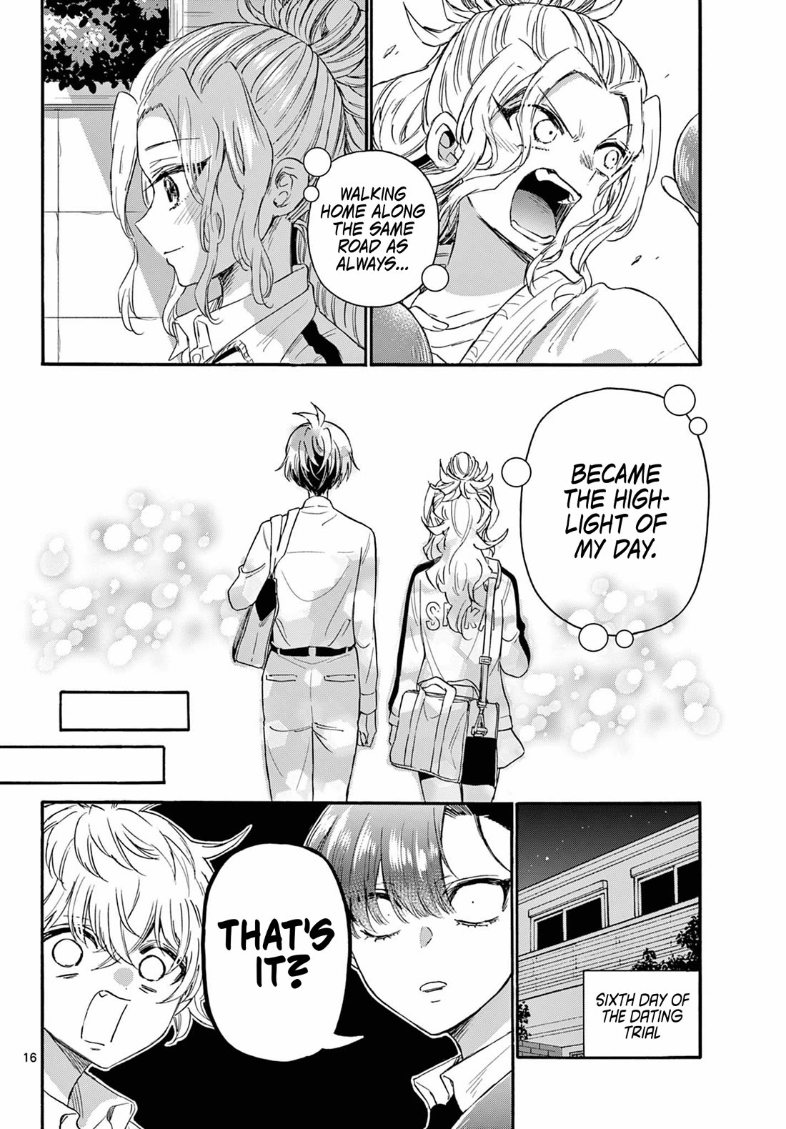Mikadono Sanshimai wa Angai, Choroi Chapter 130 page 16 - Chapter 130: Just going home.