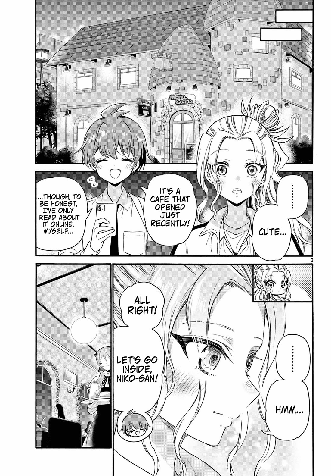 Mikadono Sanshimai wa Angai, Choroi Chapter 130 page 3 - Chapter 130: Just going home.