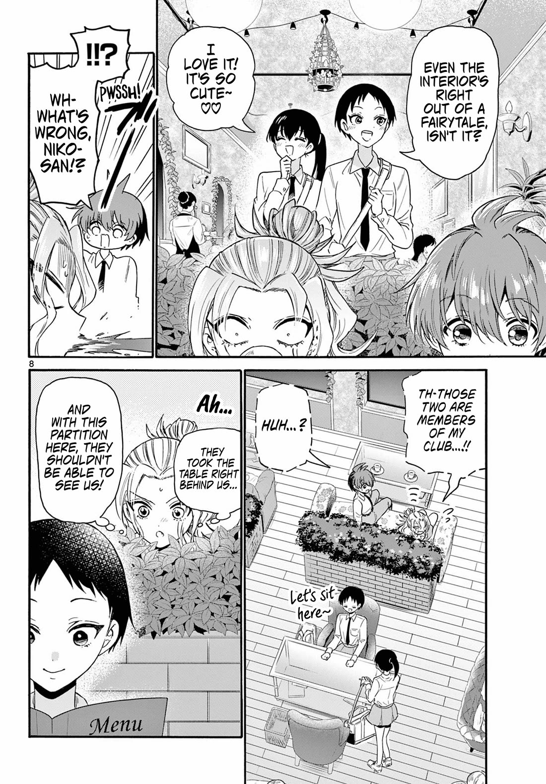 Mikadono Sanshimai wa Angai, Choroi Chapter 130 page 8 - Chapter 130: Just going home.