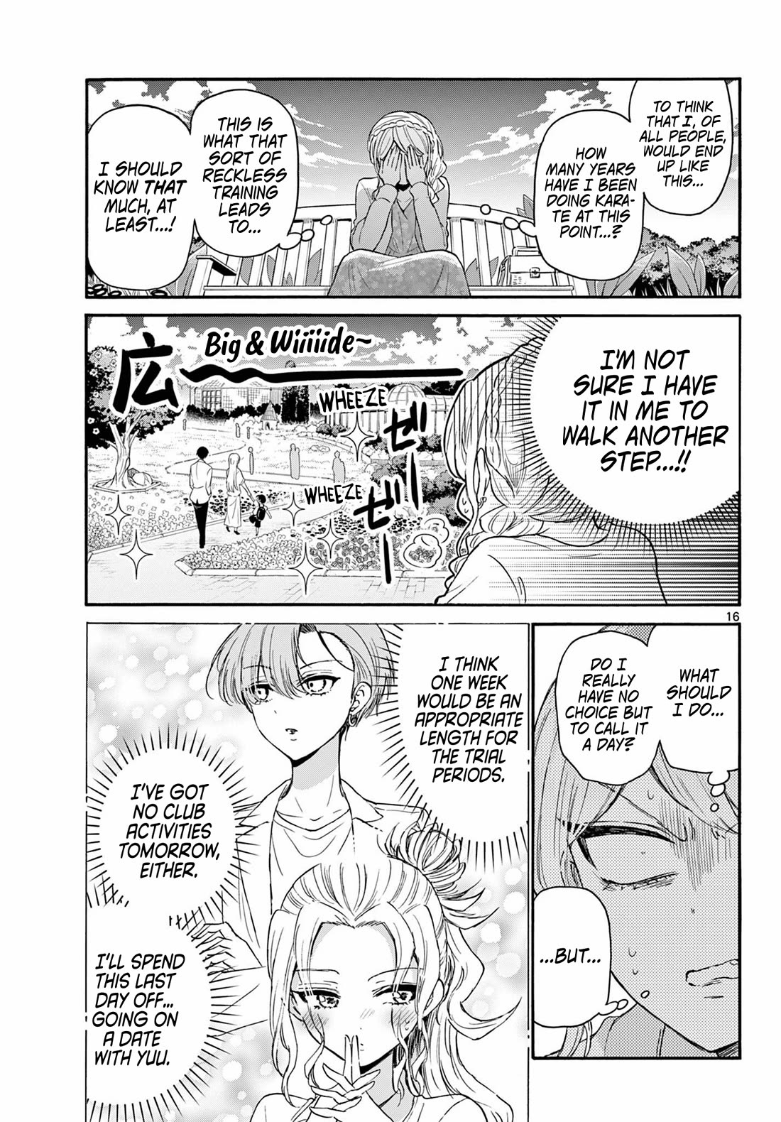 Mikadono Sanshimai wa Angai, Choroi Chapter 131 page 16 - Chapter 131: I don't want to go home.