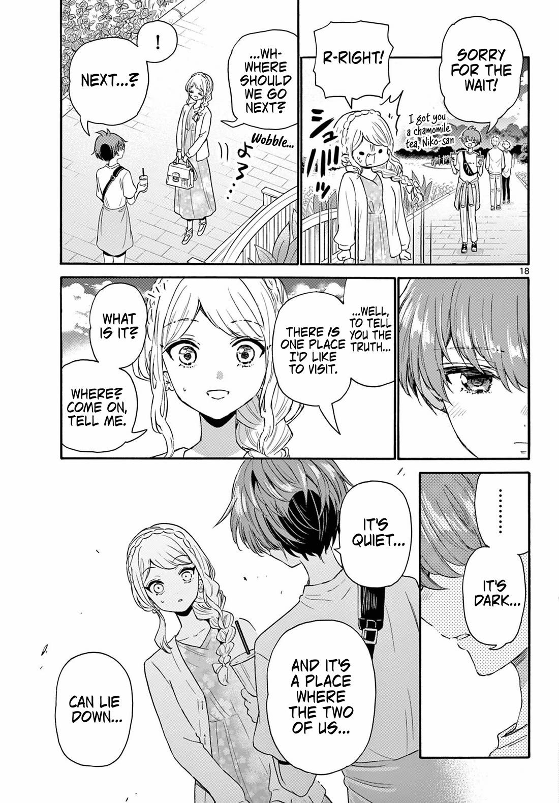 Mikadono Sanshimai wa Angai, Choroi Chapter 131 page 18 - Chapter 131: I don't want to go home.