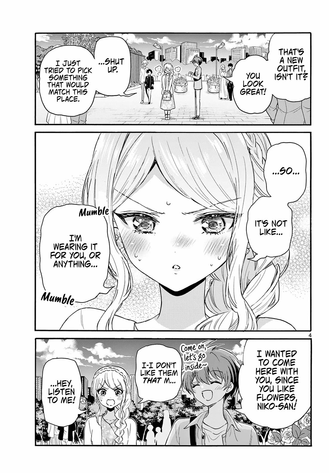Mikadono Sanshimai wa Angai, Choroi Chapter 131 page 4 - Chapter 131: I don't want to go home.