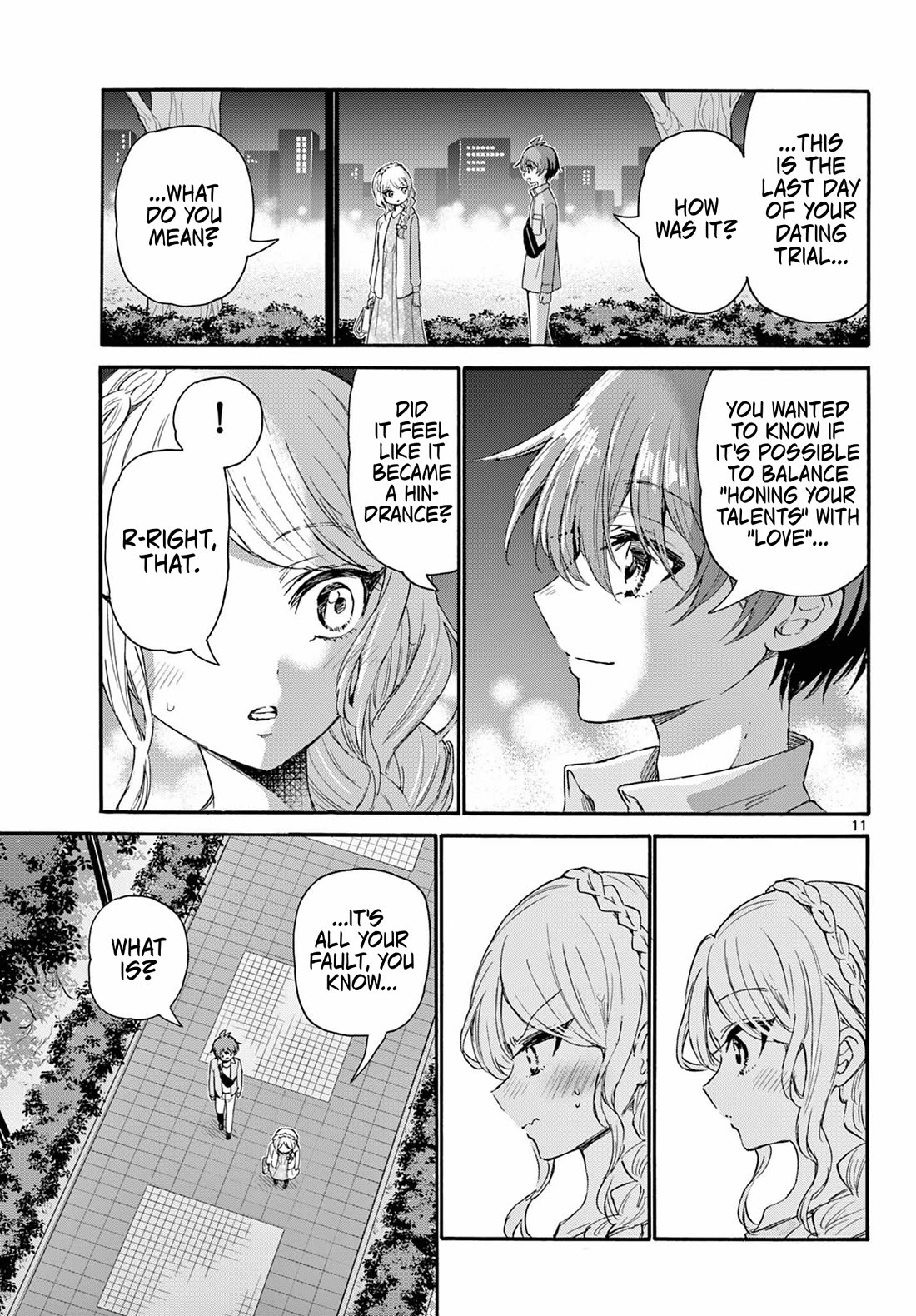 Mikadono Sanshimai wa Angai, Choroi Chapter 133 page 11 - Chapter 133: A sky full of stars.