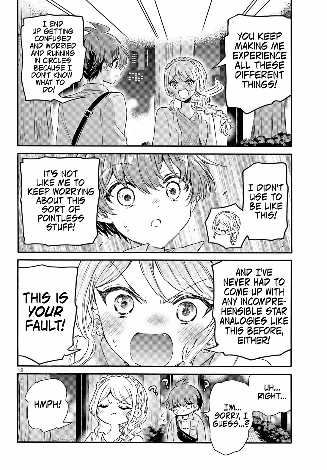 Mikadono Sanshimai wa Angai, Choroi Chapter 133 page 12 - Chapter 133: A sky full of stars.