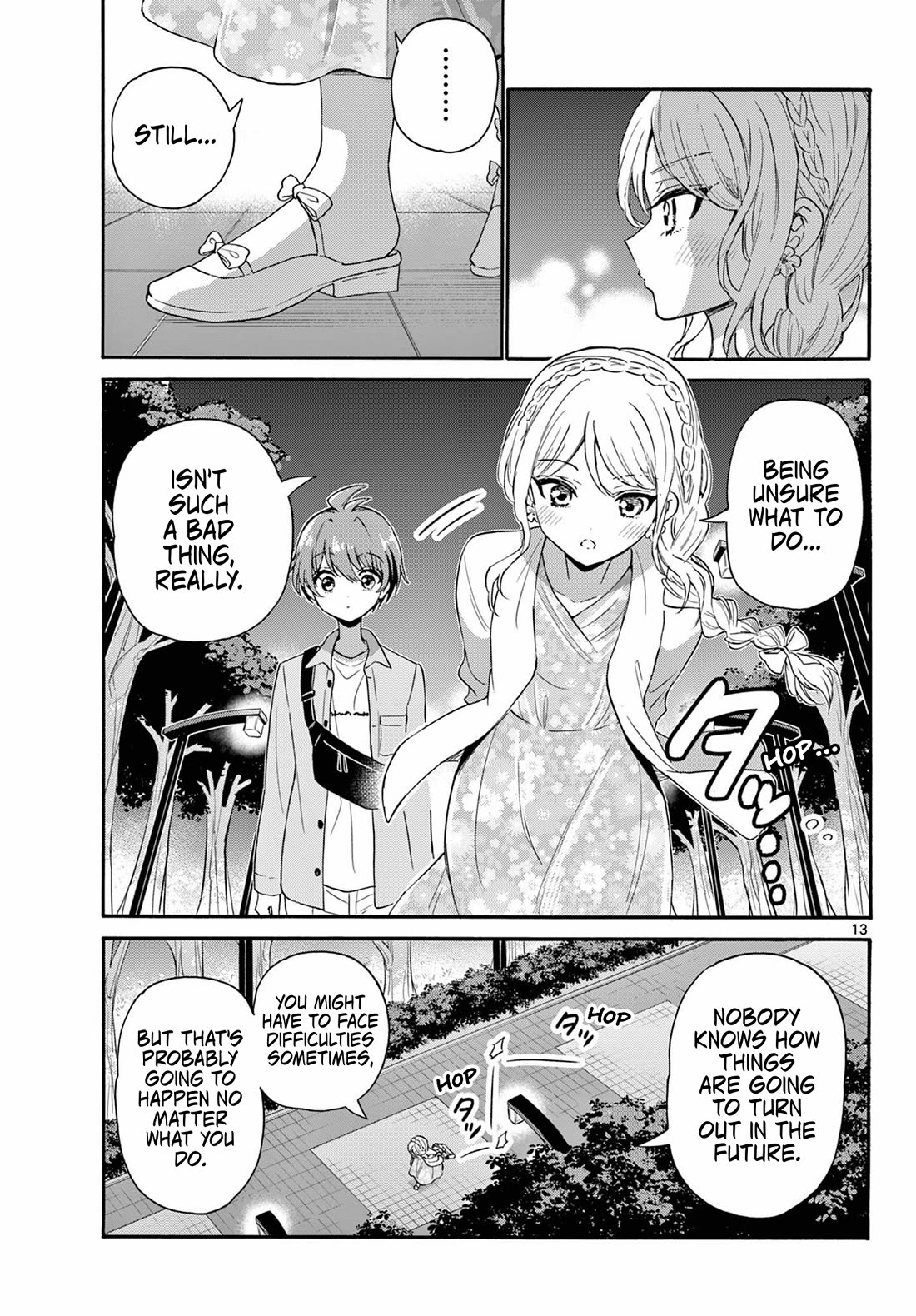 Mikadono Sanshimai wa Angai, Choroi Chapter 133 page 13 - Chapter 133: A sky full of stars.