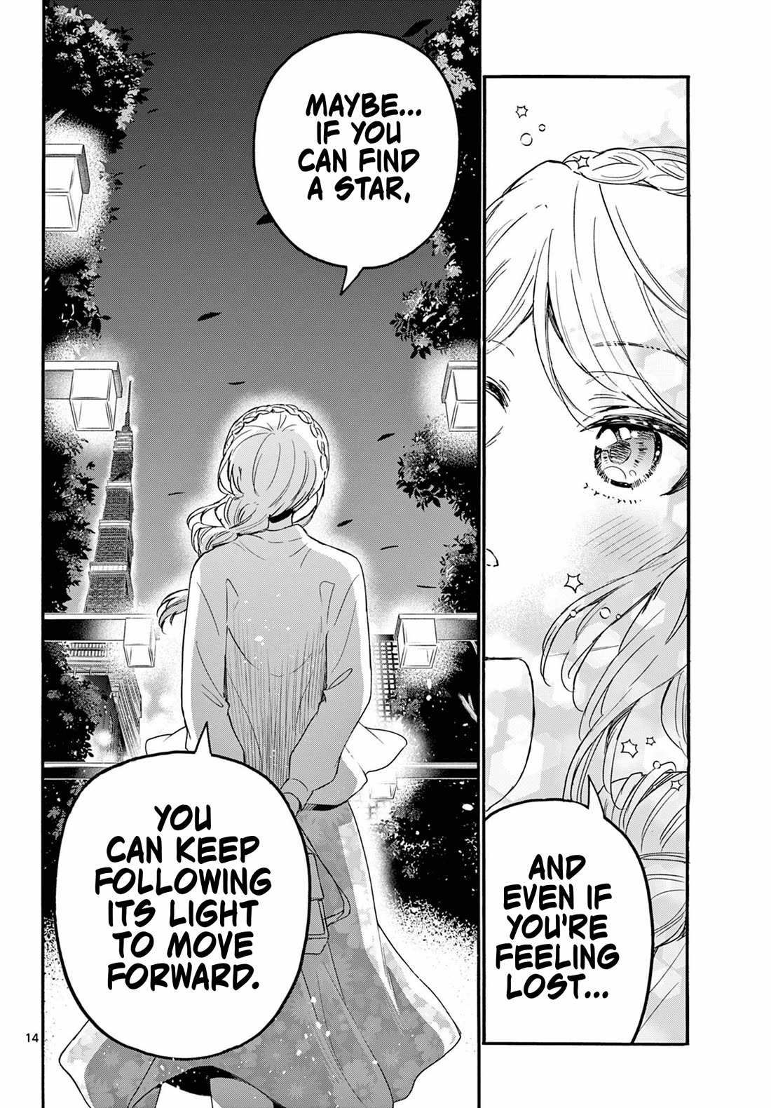 Mikadono Sanshimai wa Angai, Choroi Chapter 133 page 14 - Chapter 133: A sky full of stars.