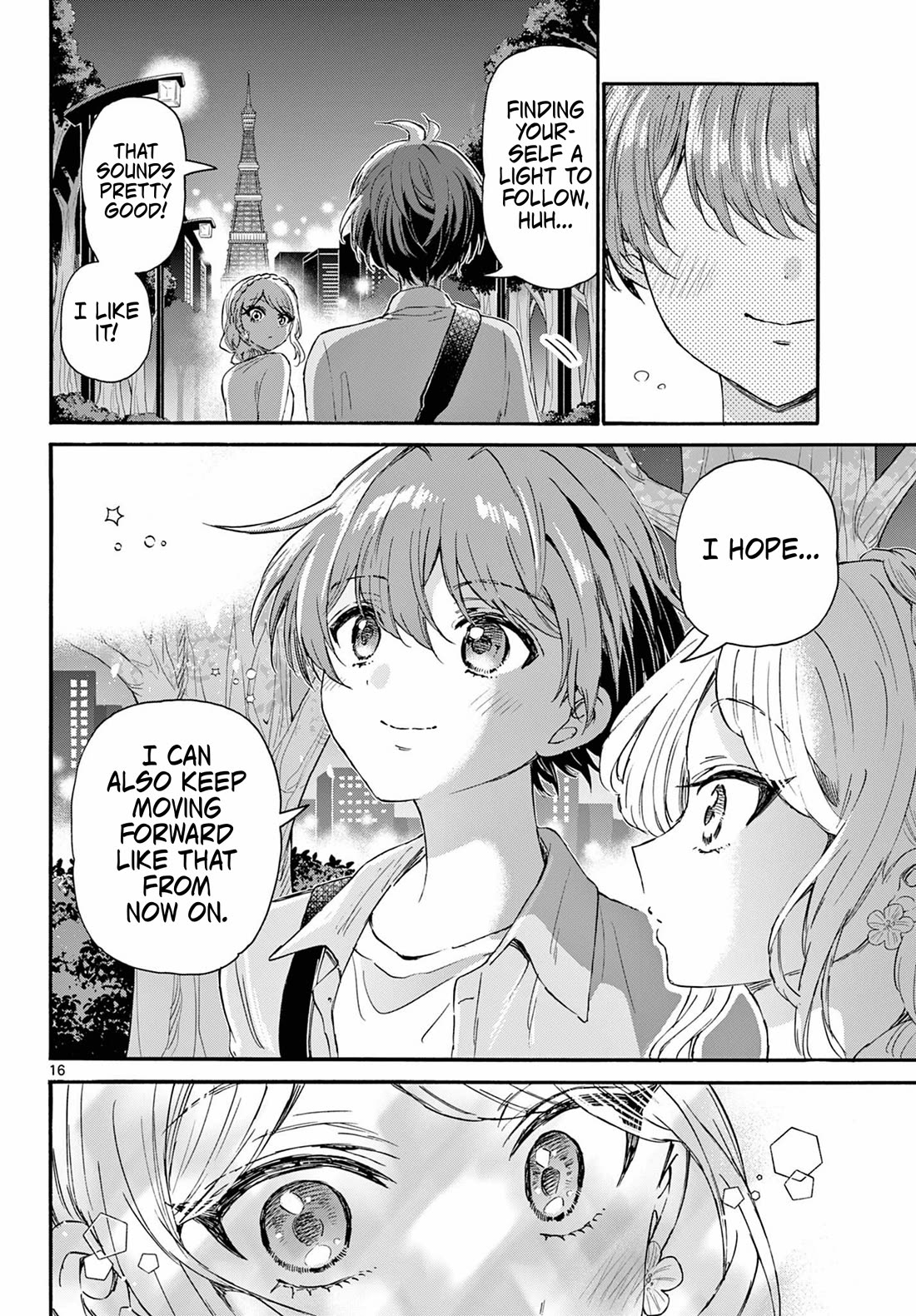 Mikadono Sanshimai wa Angai, Choroi Chapter 133 page 16 - Chapter 133: A sky full of stars.
