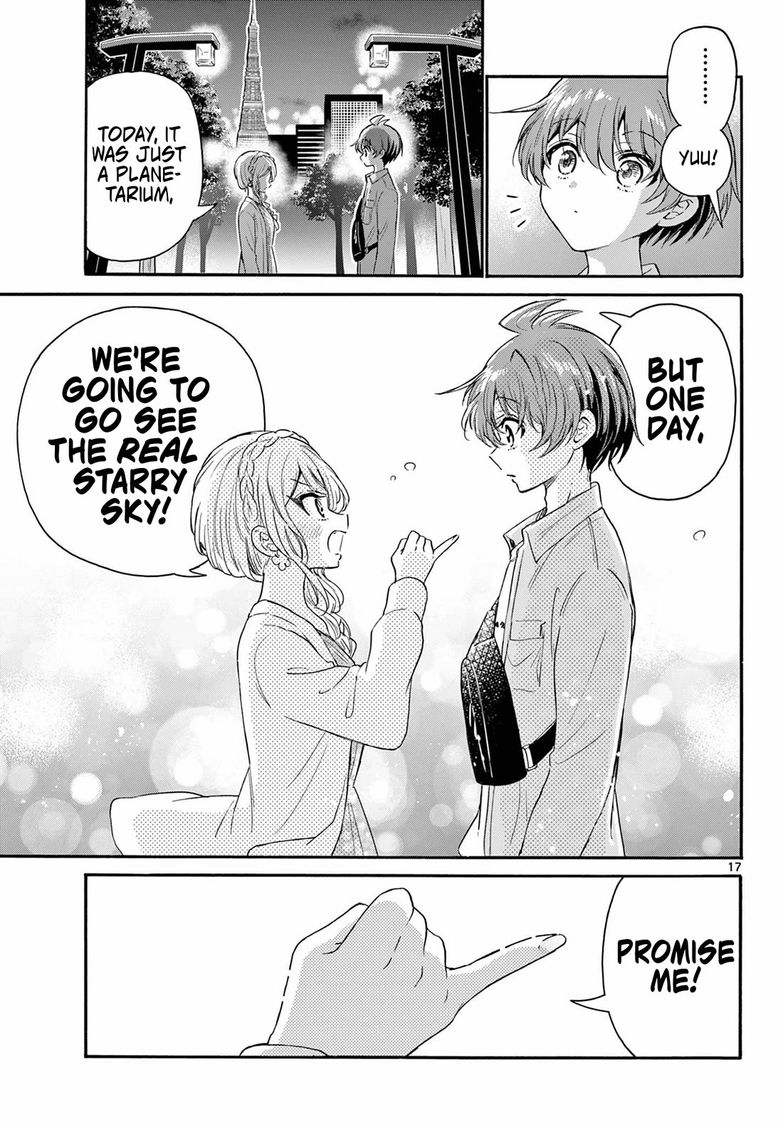 Mikadono Sanshimai wa Angai, Choroi Chapter 133 page 17 - Chapter 133: A sky full of stars.