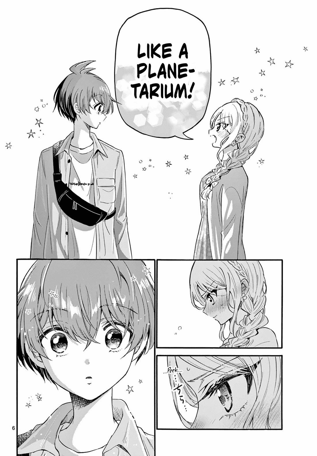 Mikadono Sanshimai wa Angai, Choroi Chapter 133 page 6 - Chapter 133: A sky full of stars.