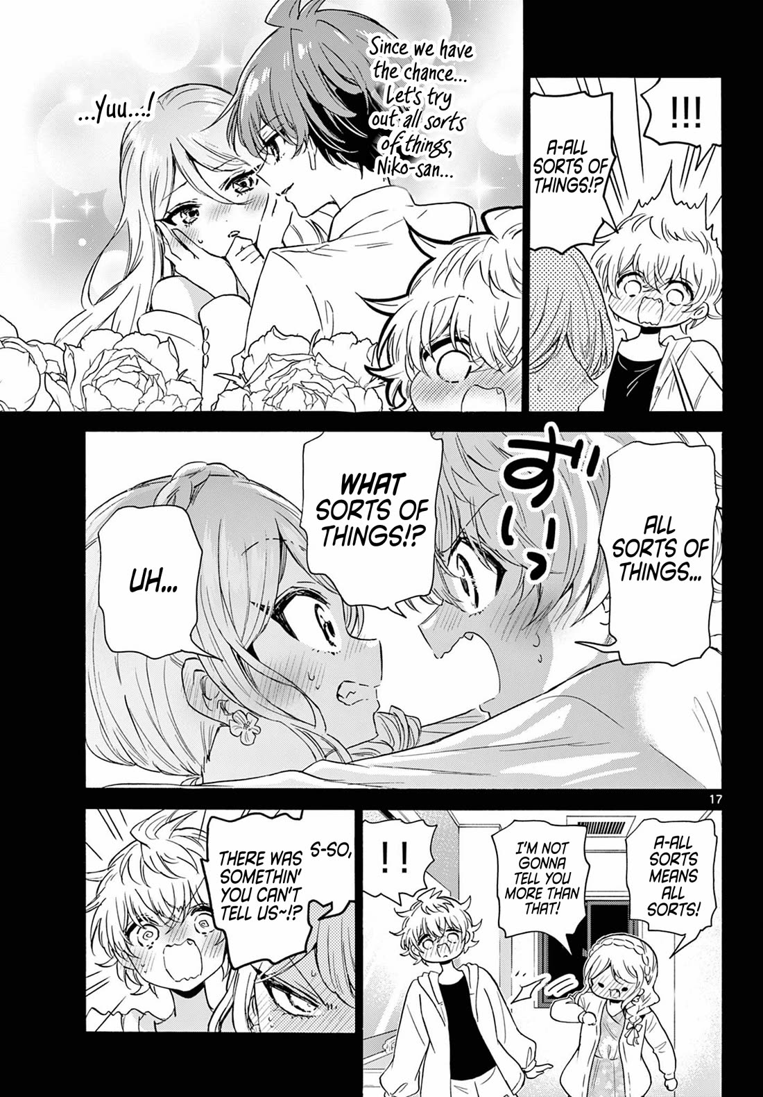 Mikadono Sanshimai wa Angai, Choroi Chapter 134 page 16 - Chapter 134: I can't predict what's next.