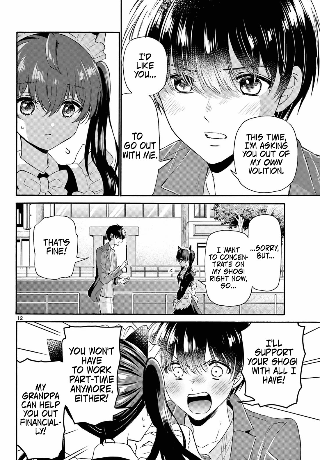 Mikadono Sanshimai wa Angai, Choroi Chapter 135 page 12 - Chapter 135: I'm in love with someone.