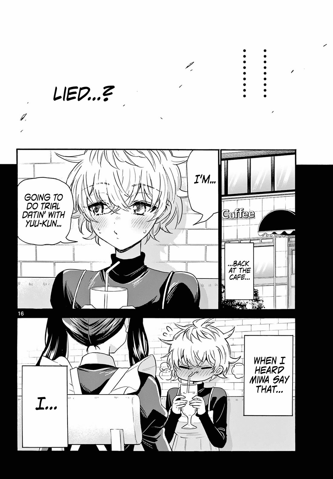 Mikadono Sanshimai wa Angai, Choroi Chapter 135 page 16 - Chapter 135: I'm in love with someone.