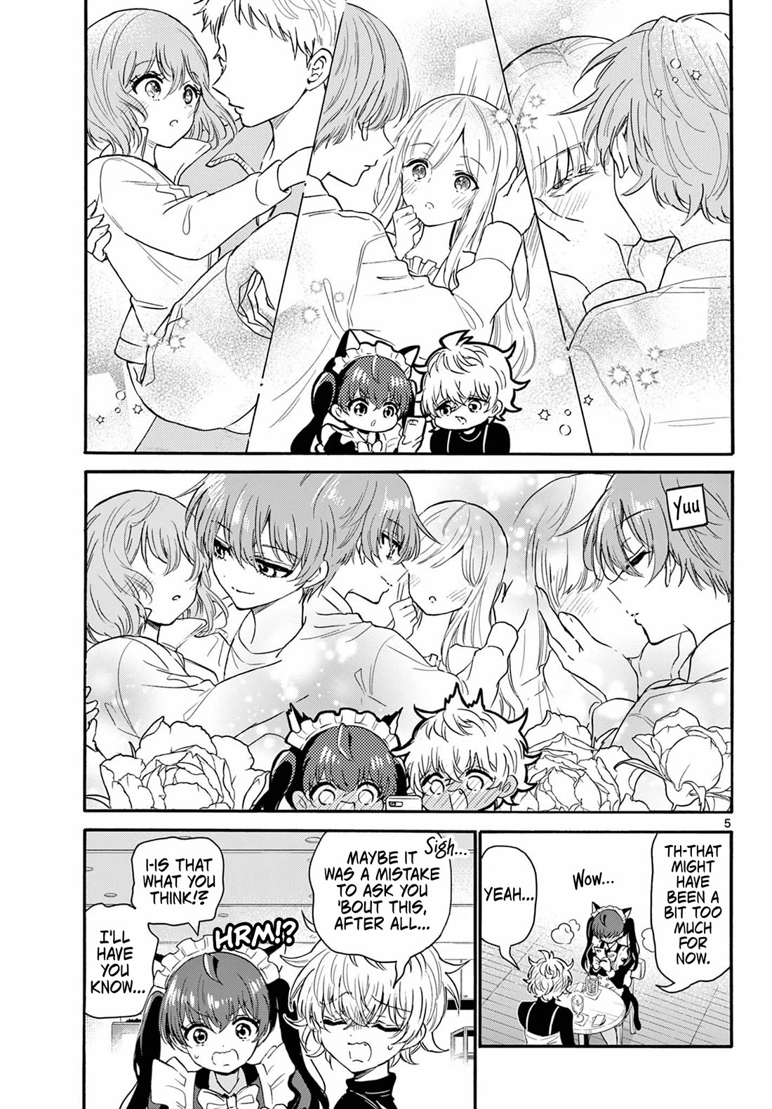 Mikadono Sanshimai wa Angai, Choroi Chapter 135 page 5 - Chapter 135: I'm in love with someone.