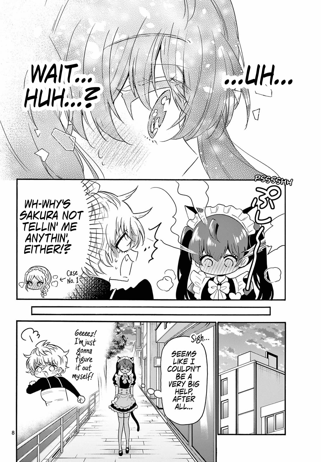 Mikadono Sanshimai wa Angai, Choroi Chapter 135 page 8 - Chapter 135: I'm in love with someone.
