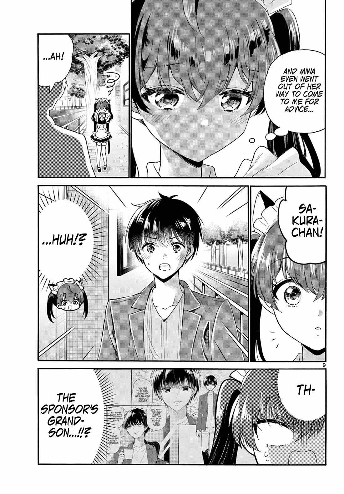Mikadono Sanshimai wa Angai, Choroi Chapter 135 page 9 - Chapter 135: I'm in love with someone.