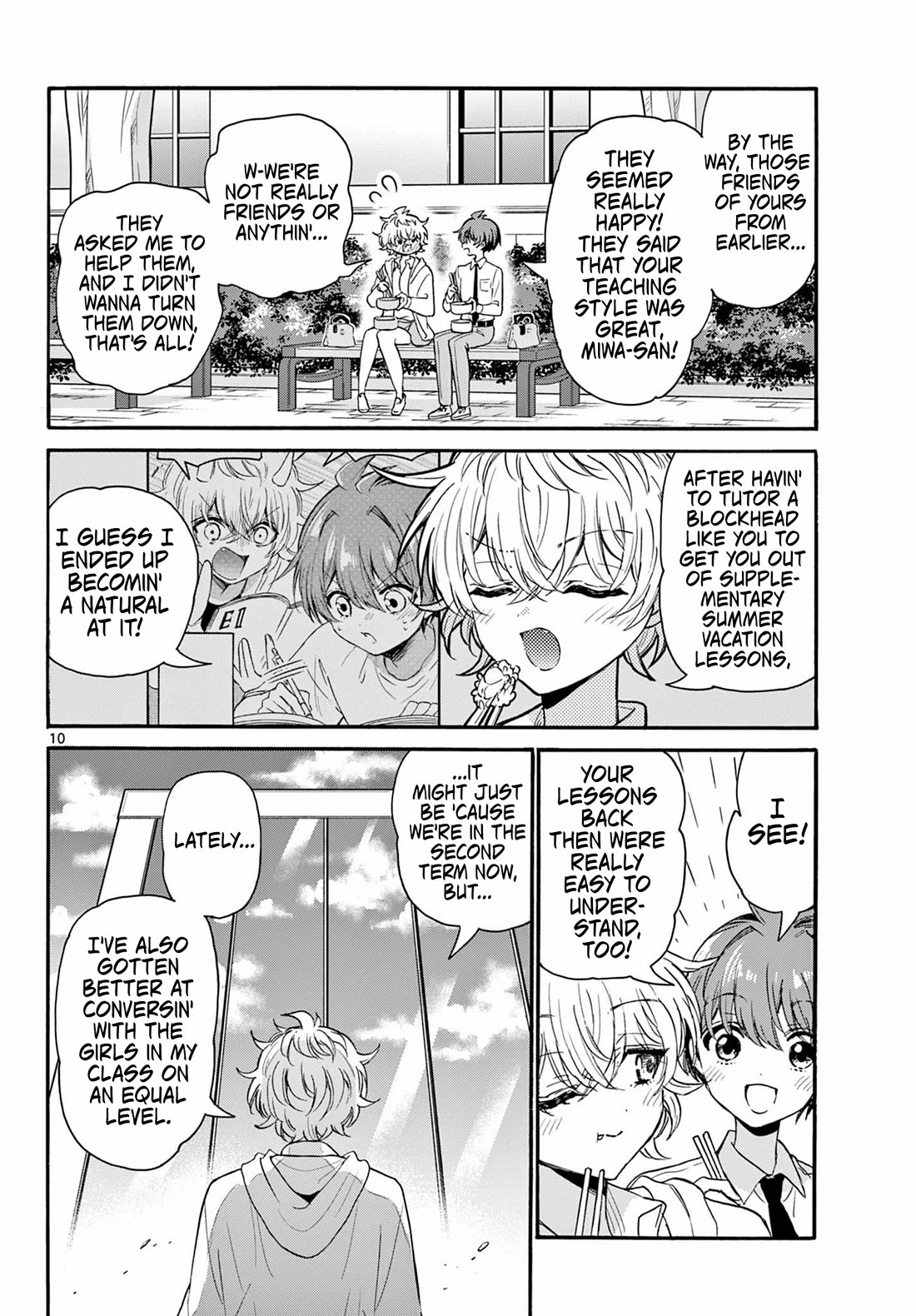Mikadono Sanshimai wa Angai, Choroi Chapter 136 page 10 - Chapter 136: A brilliant move.