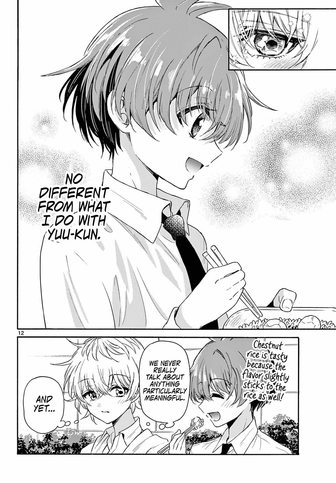 Mikadono Sanshimai wa Angai, Choroi Chapter 136 page 12 - Chapter 136: A brilliant move.