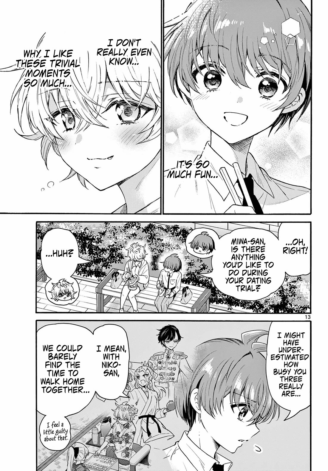 Mikadono Sanshimai wa Angai, Choroi Chapter 136 page 13 - Chapter 136: A brilliant move.