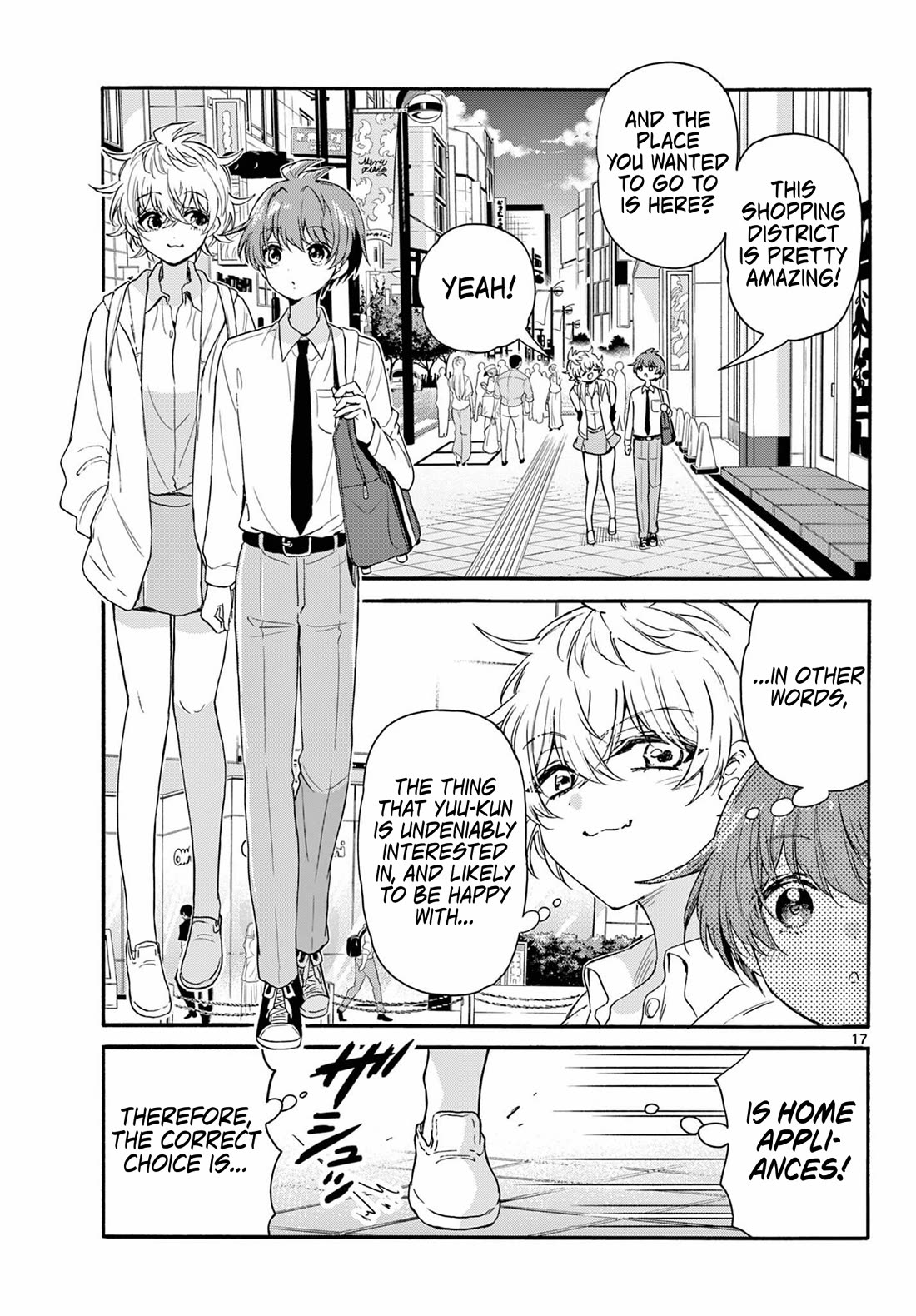 Mikadono Sanshimai wa Angai, Choroi Chapter 136 page 17 - Chapter 136: A brilliant move.