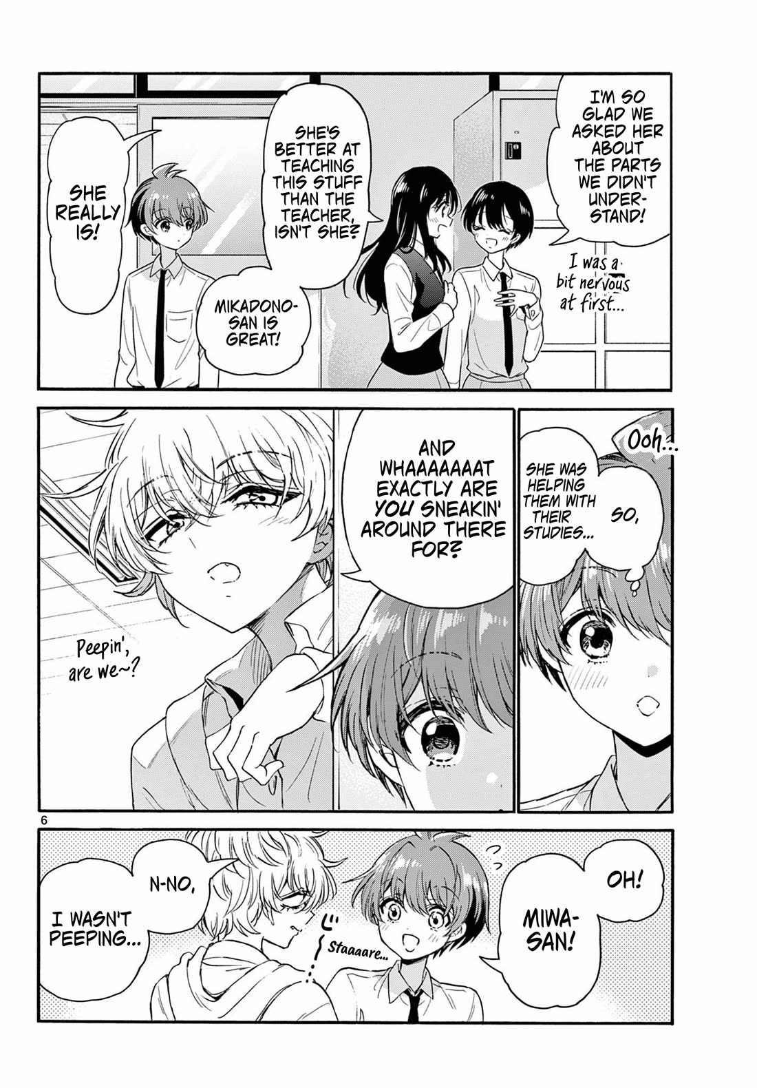 Mikadono Sanshimai wa Angai, Choroi Chapter 136 page 6 - Chapter 136: A brilliant move.