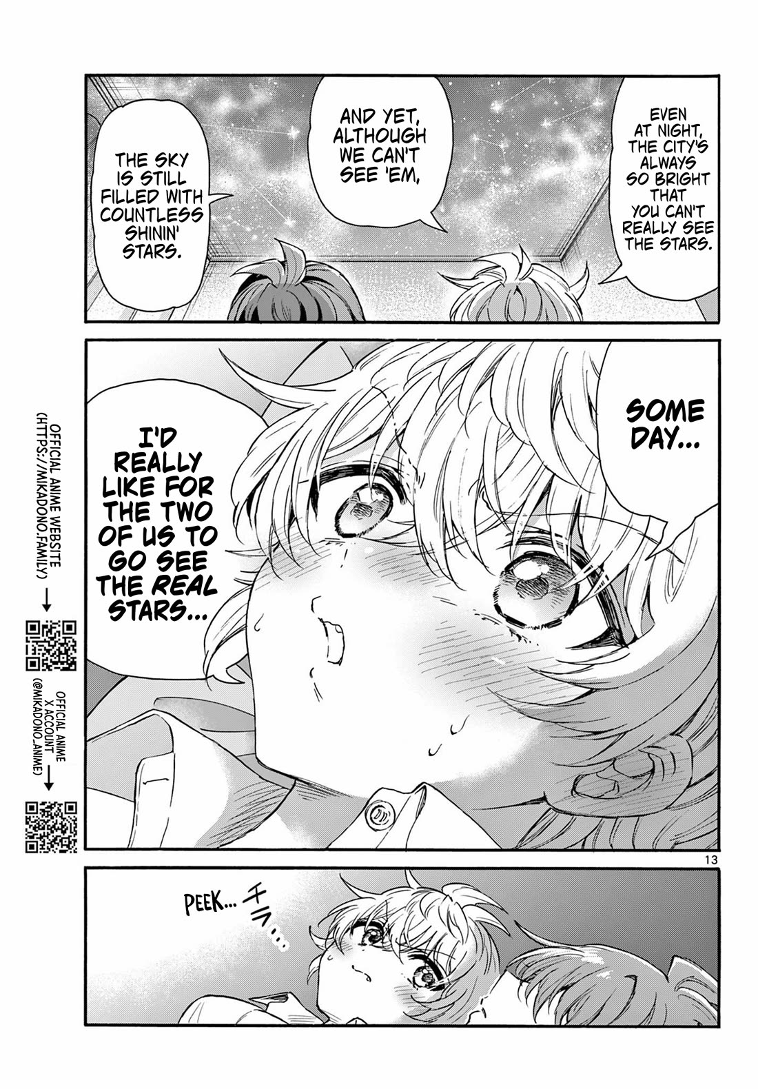 Mikadono Sanshimai wa Angai, Choroi Chapter 137 page 13 - Chapter 137: Finding the winning move.