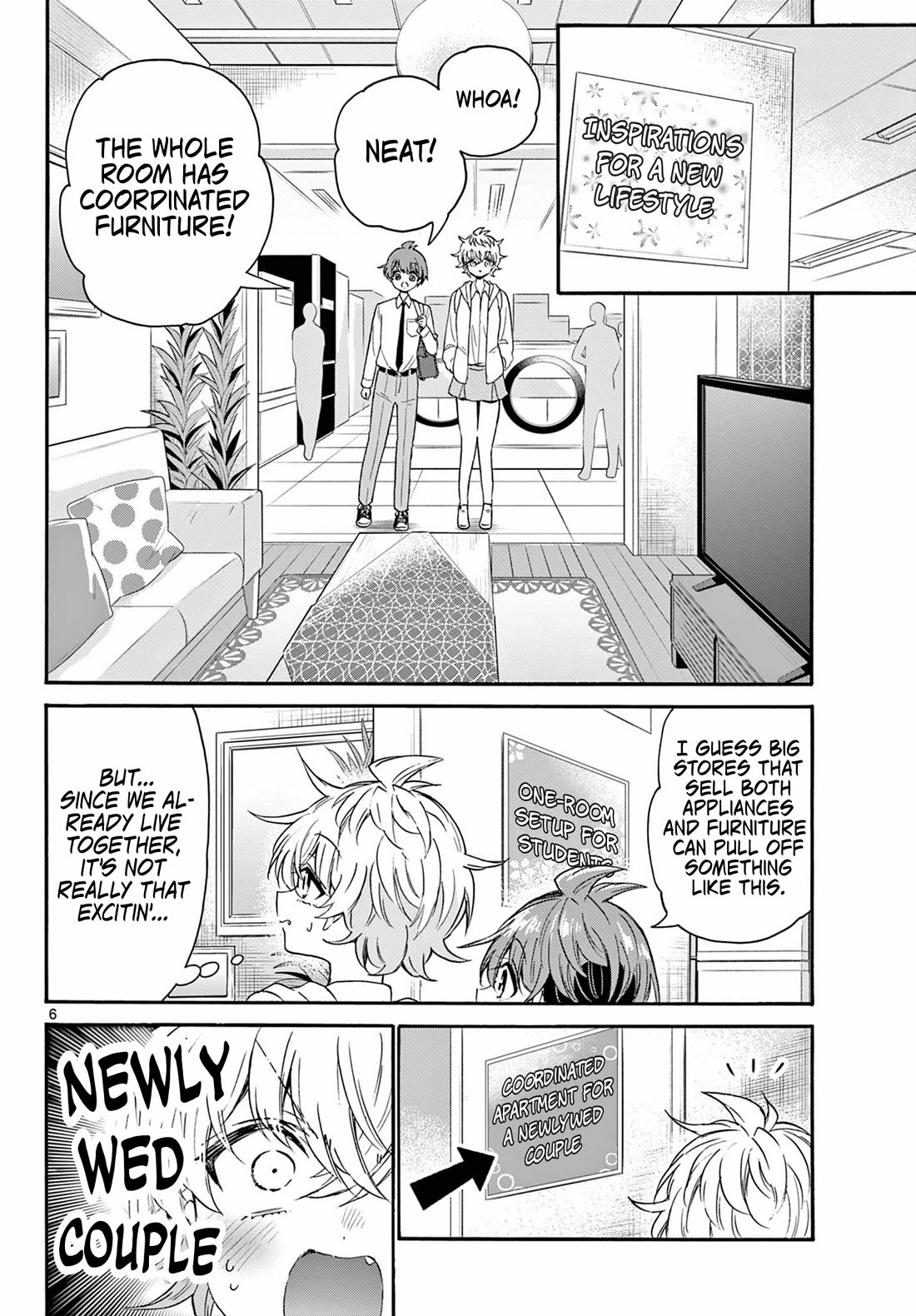 Mikadono Sanshimai wa Angai, Choroi Chapter 137 page 6 - Chapter 137: Finding the winning move.