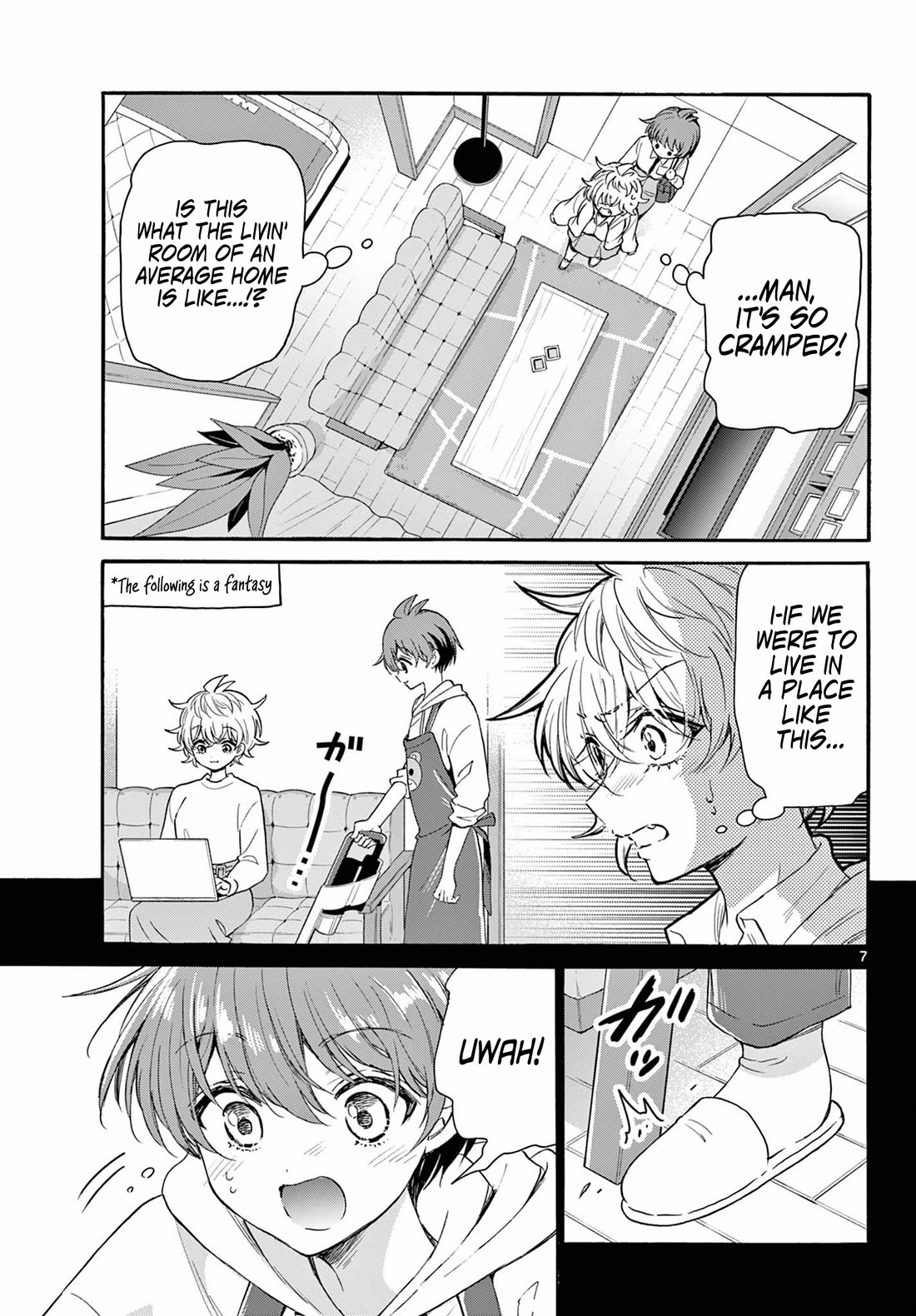 Mikadono Sanshimai wa Angai, Choroi Chapter 137 page 7 - Chapter 137: Finding the winning move.