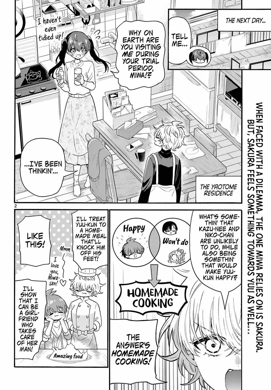Mikadono Sanshimai wa Angai, Choroi Chapter 138 page 2 - Chapter 138: A move to turn the tables.