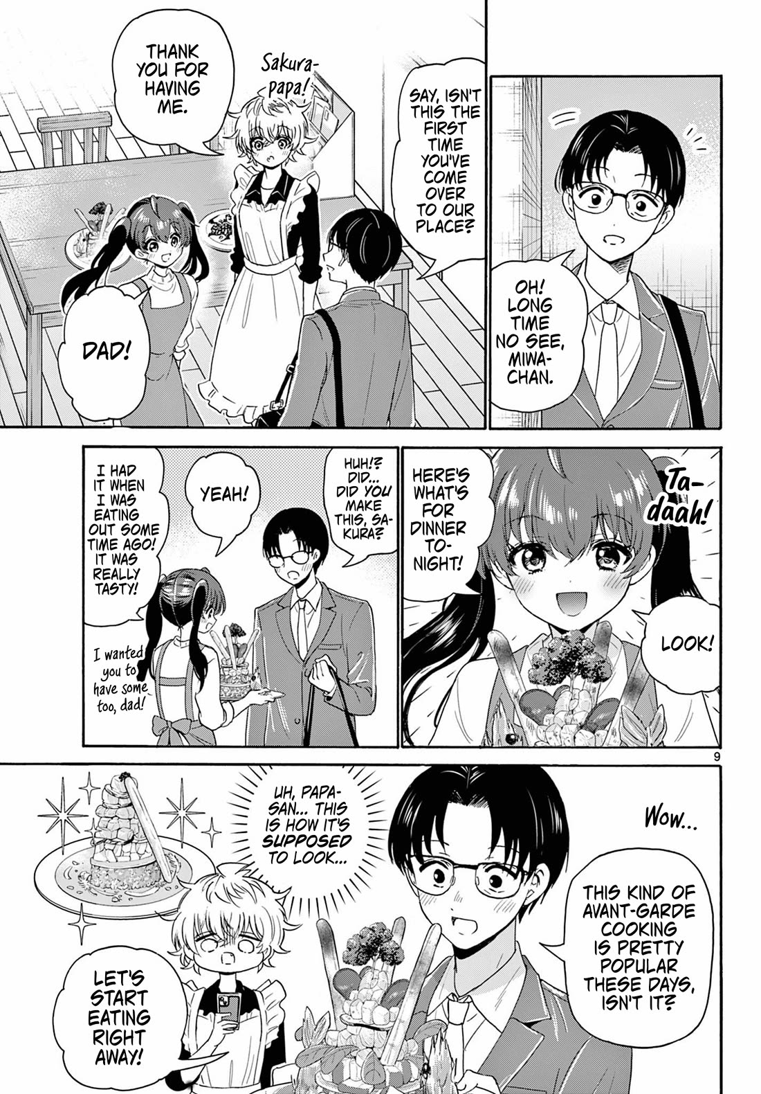 Mikadono Sanshimai wa Angai, Choroi Chapter 138 page 9 - Chapter 138: A move to turn the tables.