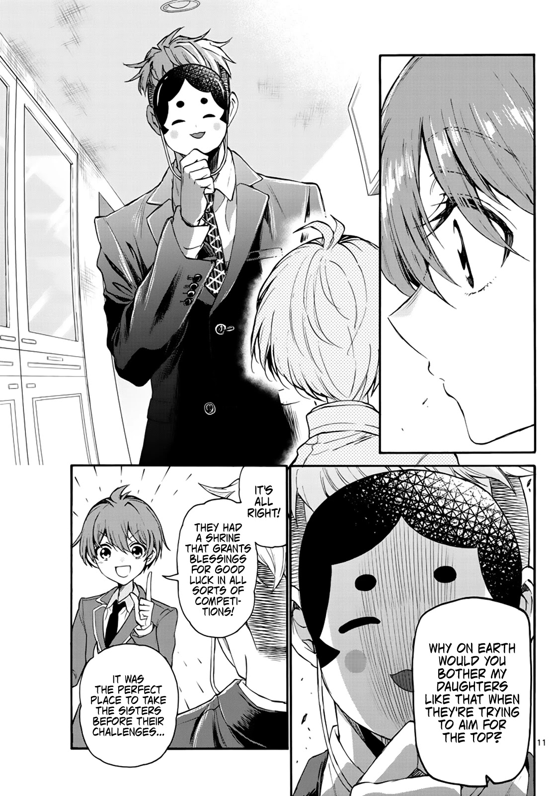 Mikadono Sanshimai wa Angai, Choroi Chapter 14 page 11 - Chapter 14: The father's teachings