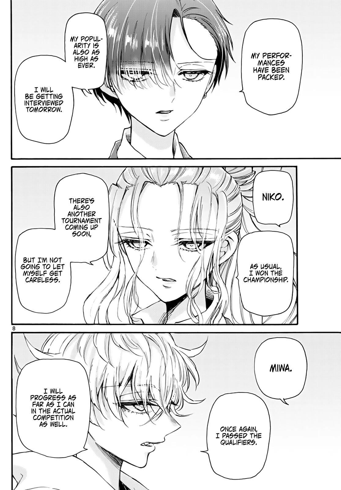 Mikadono Sanshimai wa Angai, Choroi Chapter 14 page 8 - Chapter 14: The father's teachings
