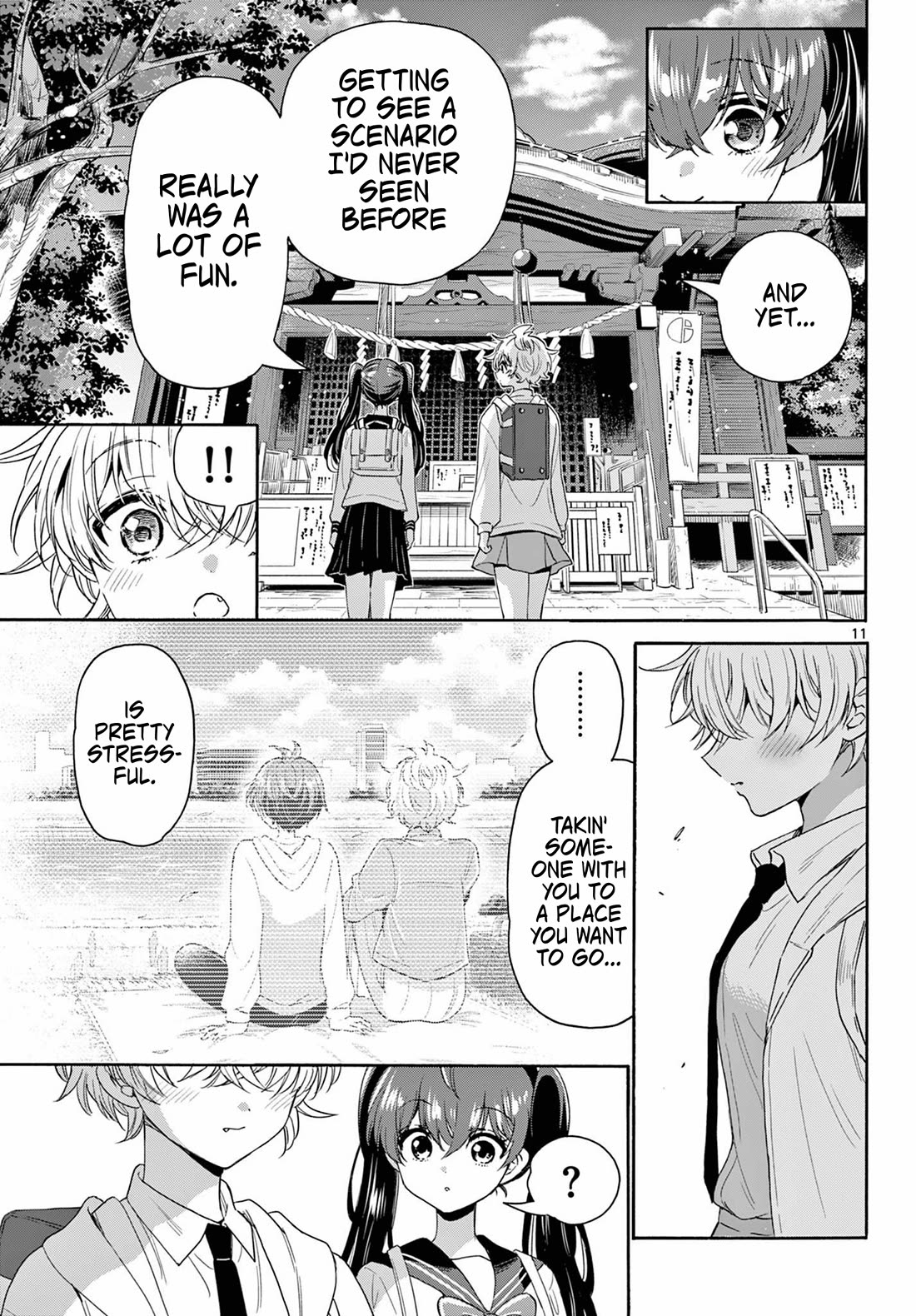 Mikadono Sanshimai wa Angai, Choroi Chapter 140 page 11 - Chapter 140: A good thing, for sure.