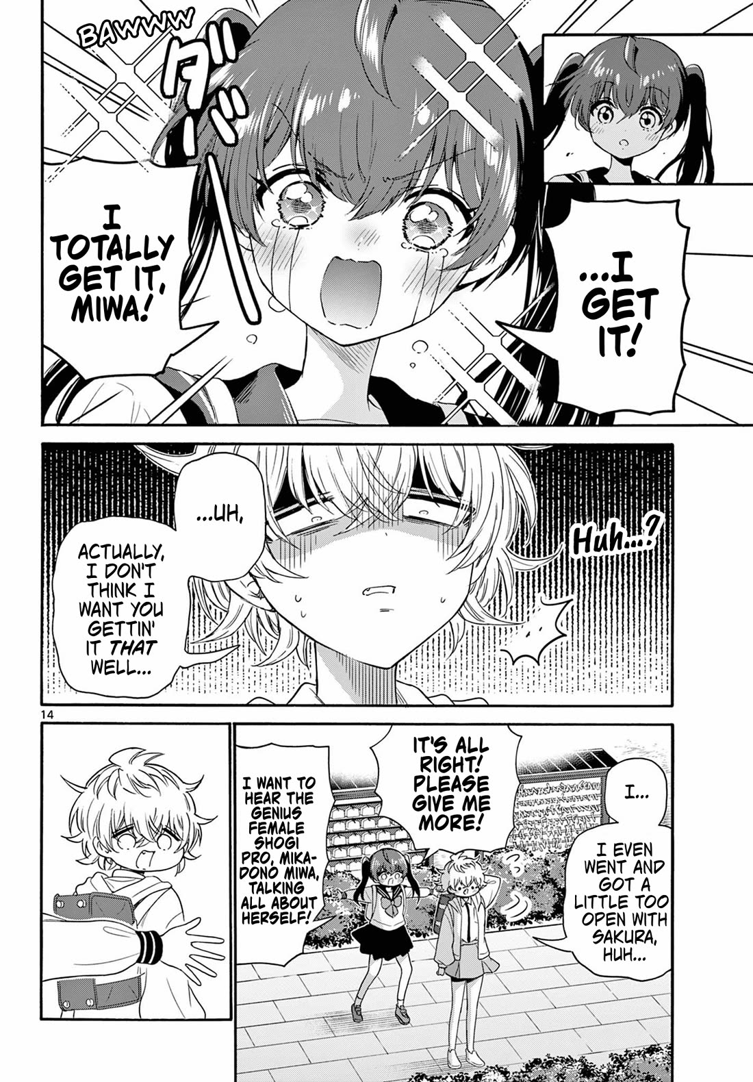 Mikadono Sanshimai wa Angai, Choroi Chapter 140 page 14 - Chapter 140: A good thing, for sure.