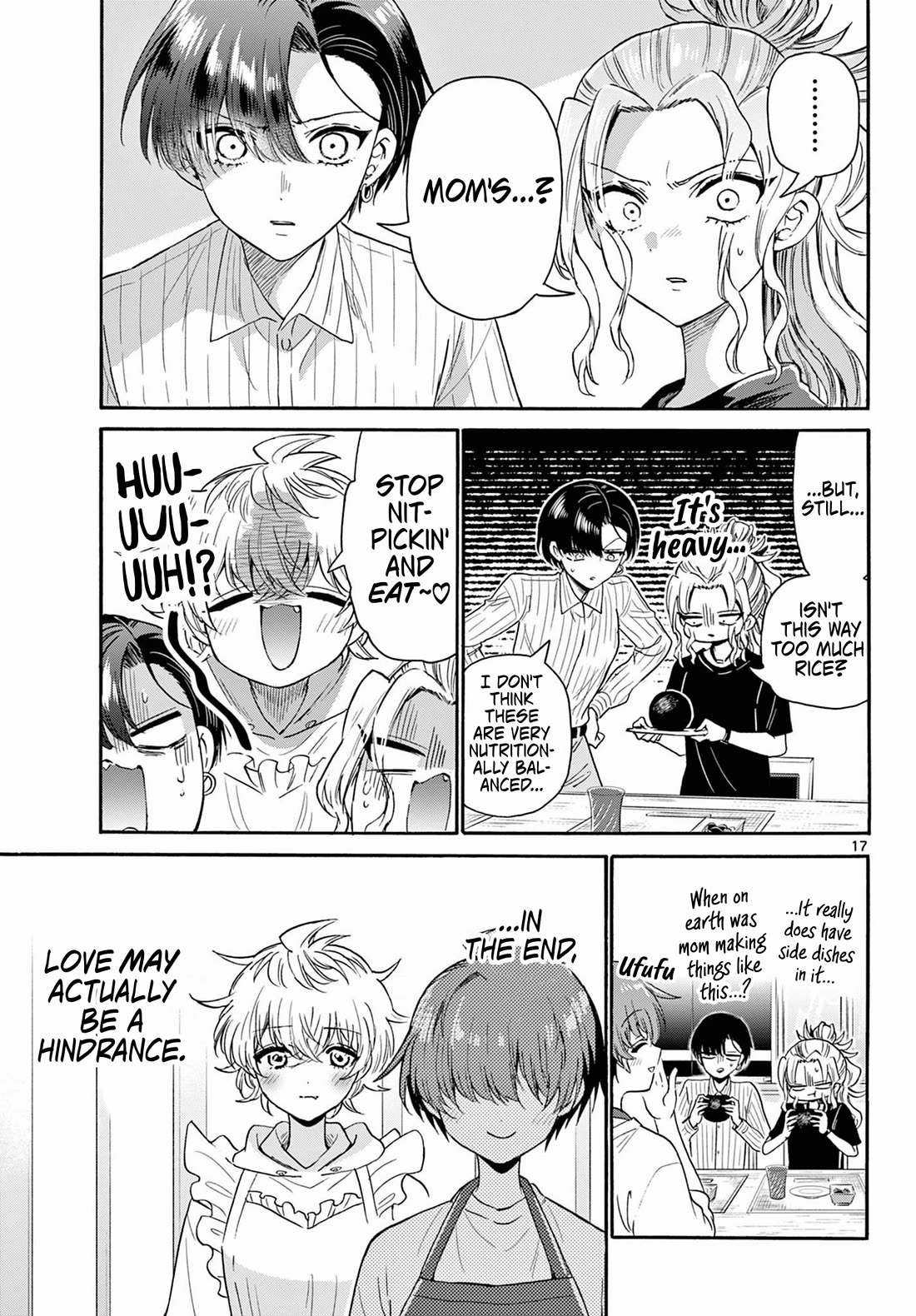 Mikadono Sanshimai wa Angai, Choroi Chapter 140 page 17 - Chapter 140: A good thing, for sure.
