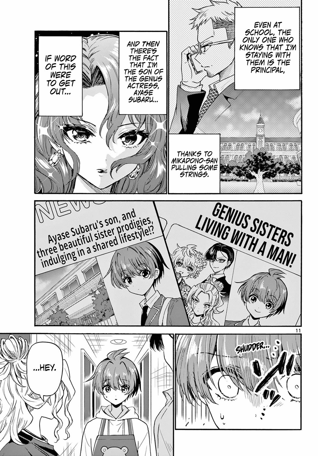 Mikadono Sanshimai wa Angai, Choroi Chapter 141 page 10 - Chapter 141: I'm the problem, here.