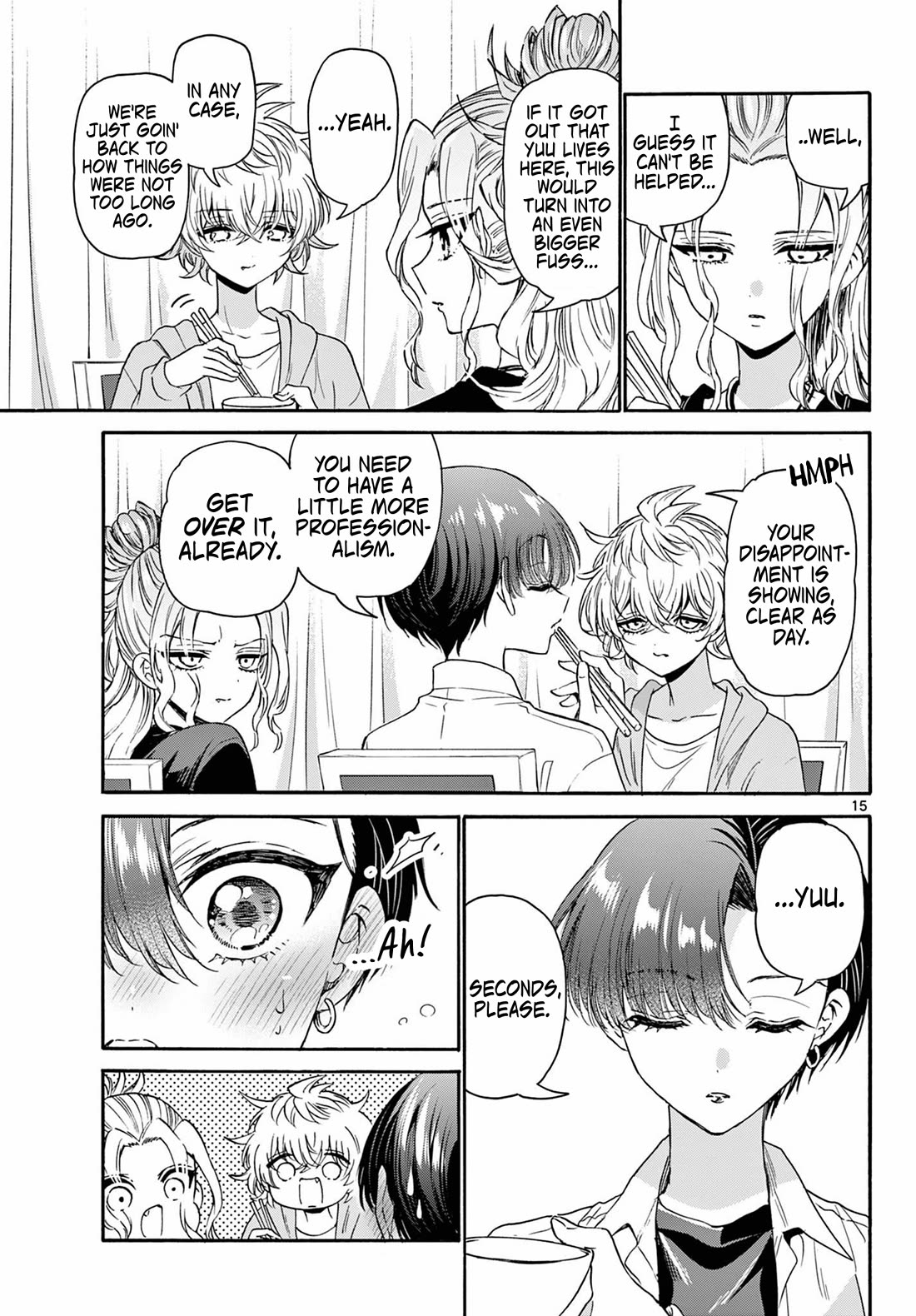 Mikadono Sanshimai wa Angai, Choroi Chapter 141 page 14 - Chapter 141: I'm the problem, here.