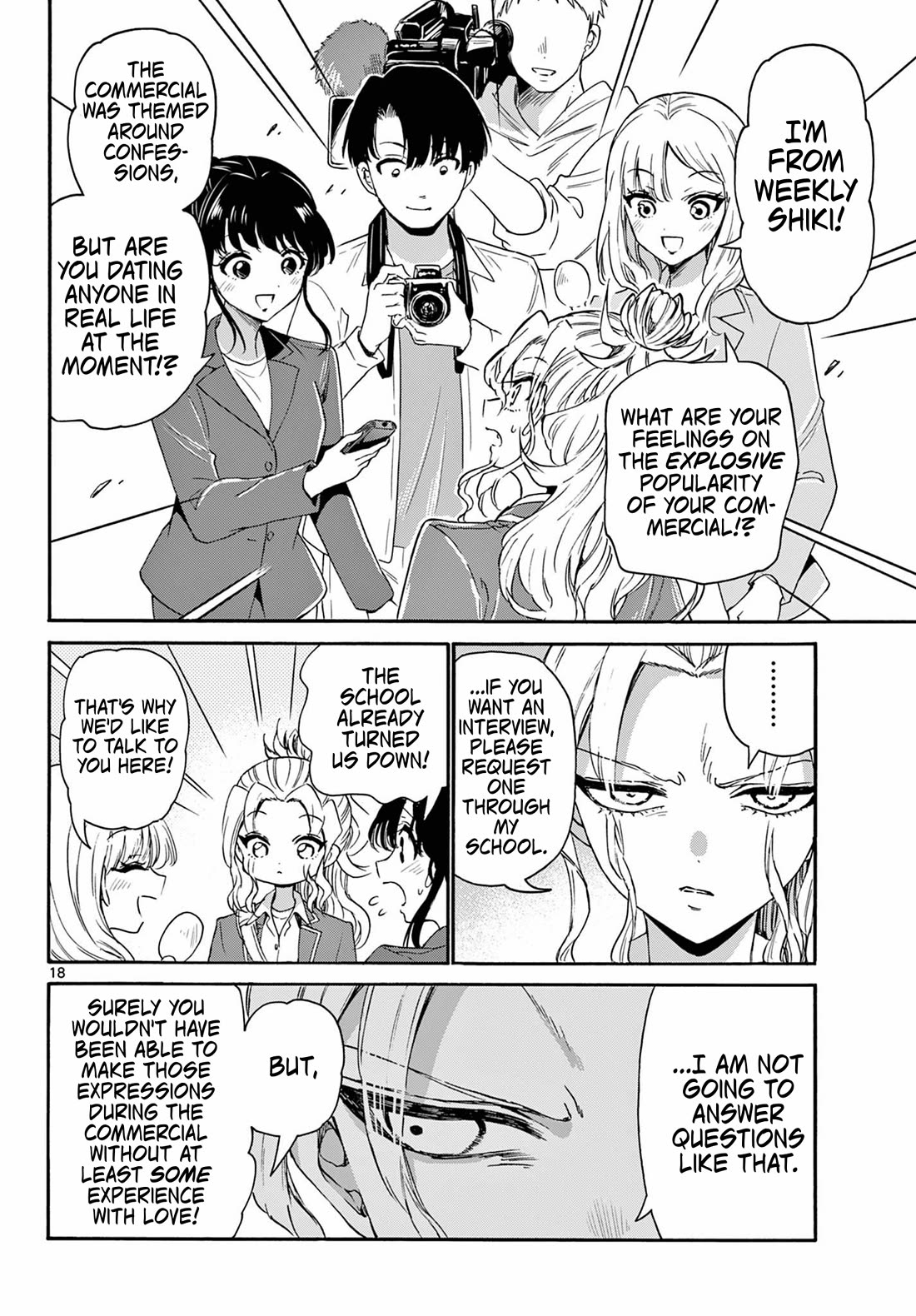 Mikadono Sanshimai wa Angai, Choroi Chapter 141 page 17 - Chapter 141: I'm the problem, here.