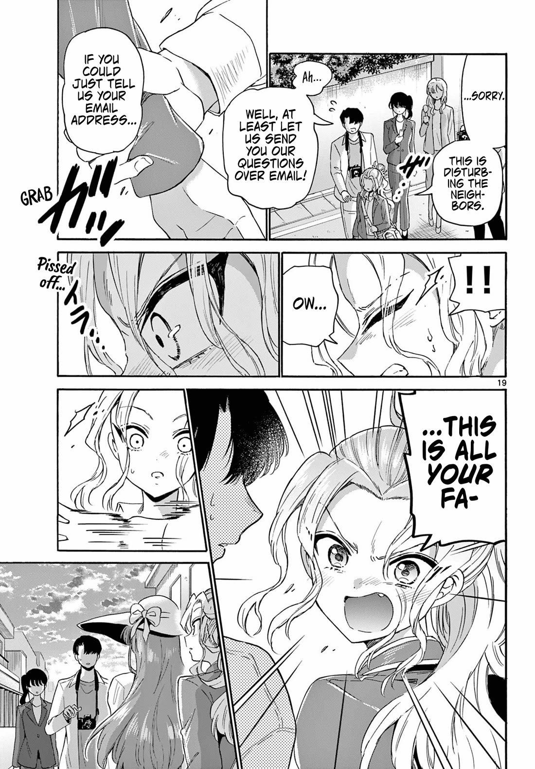 Mikadono Sanshimai wa Angai, Choroi Chapter 141 page 18 - Chapter 141: I'm the problem, here.