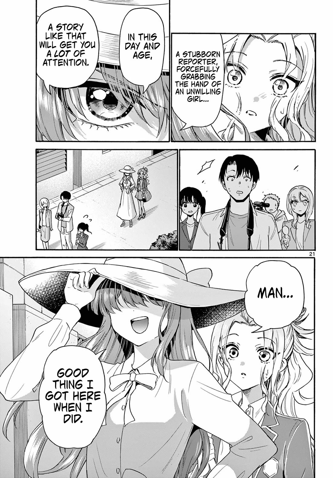 Mikadono Sanshimai wa Angai, Choroi Chapter 141 page 20 - Chapter 141: I'm the problem, here.