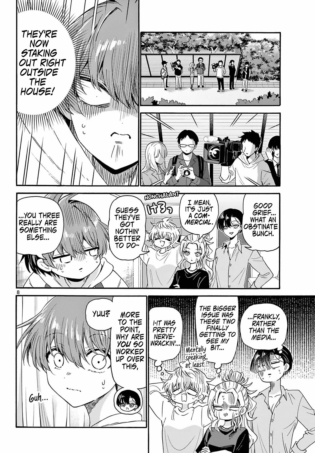 Mikadono Sanshimai wa Angai, Choroi Chapter 141 page 7 - Chapter 141: I'm the problem, here.