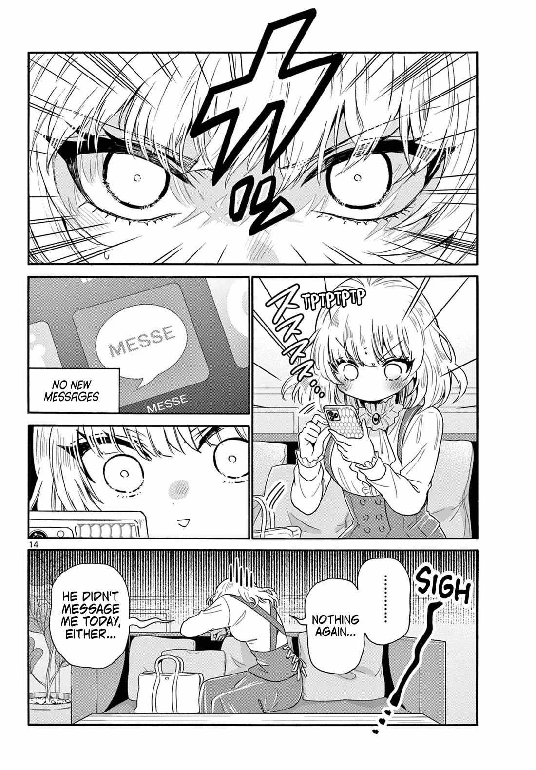 Mikadono Sanshimai wa Angai, Choroi Chapter 142 page 14 - Chapter 142: A new heroine appears.